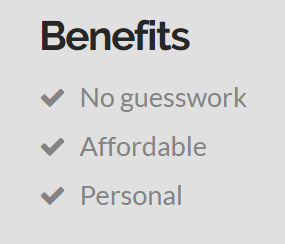 We offer coverage from multiple companies. This allows us to find the insurance policy that’s the best fit for you.