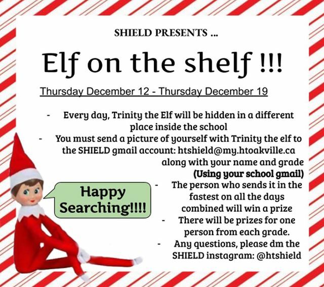 Hey Titans, help us find Trinity the Elf from Thursday December 12- Thursday December 19 to win some prizes! #christmasseason #elfontheshelf
