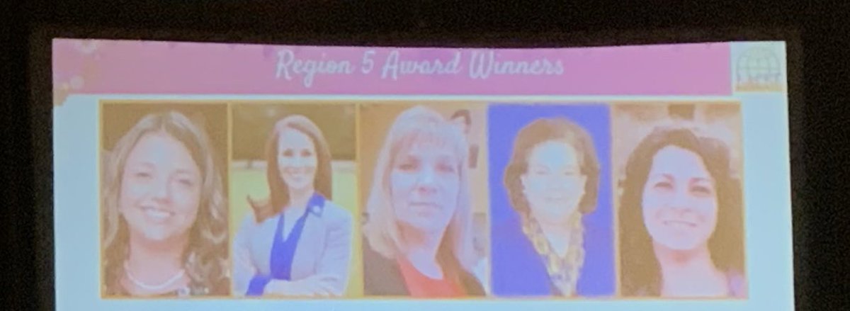 CPSB_TTC's tweet photo. Proud of all the Region 5 educators recognized at #LACUE19! Stephanie Soileau, Elementary | Lacey Blocker, Middle School | Dr. Rebecca White, Secondary | Dr. Faye White, Post-Secondary | LeeAnn Reon, Leader @CPSBschools https://t.co/4JZqkYXEzM