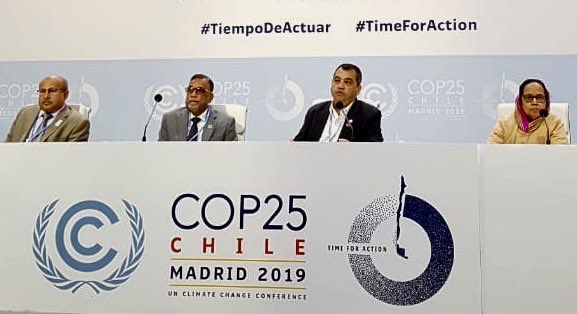 Bangladesh media briefing #COP25 - expressed my outrage at lack of action when the science is so conclusive. #ParisAgreement was born healthy but is now in Intensive care due lack of urgency, ambition. It’s heart is beating but only just. Let’s revive Paris, act, save ourselves.
