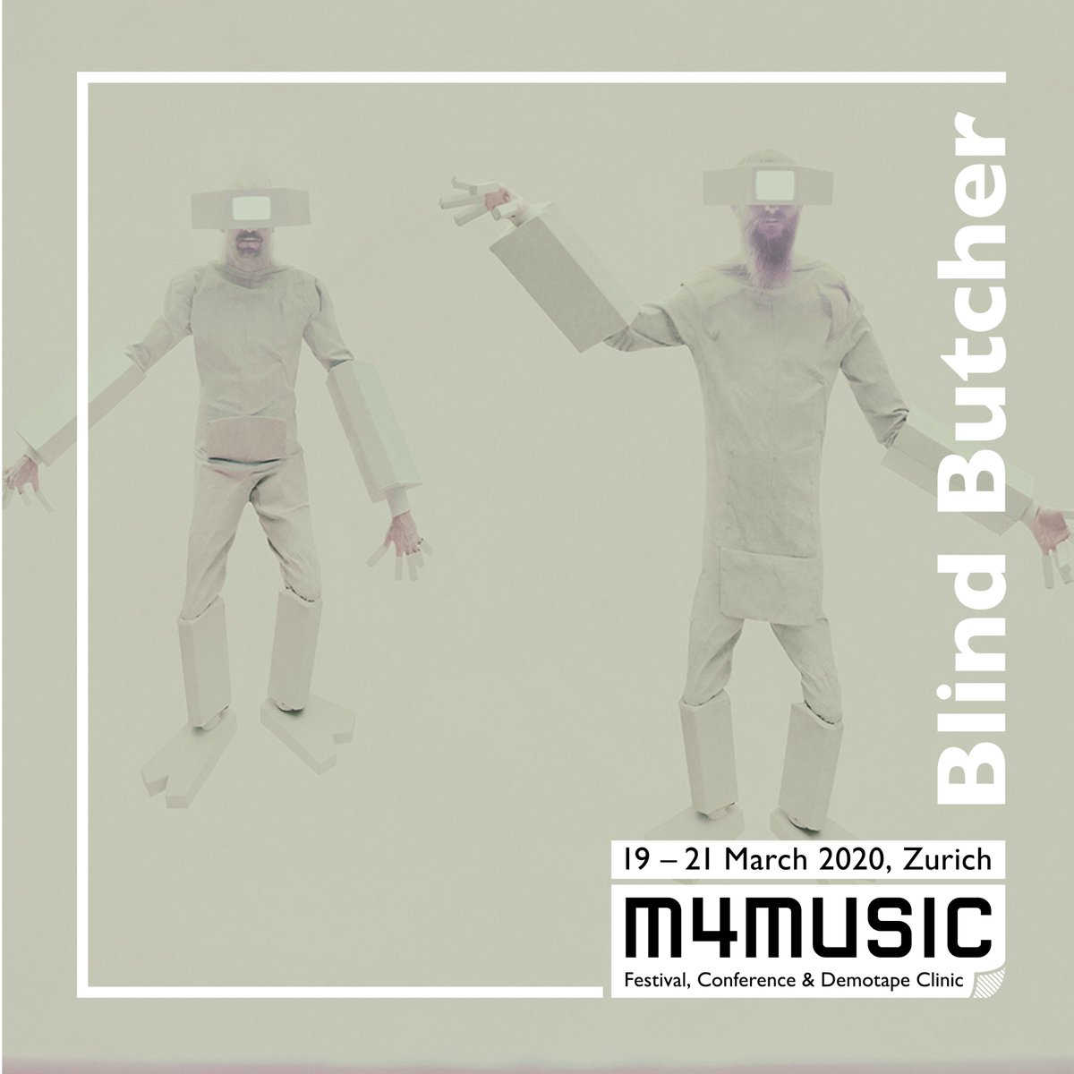 Blind Butcher (LU/CH) @ m4music 2020 - Festival, Conference &amp; Demotape Clinic

More acts out now: m4music.ch