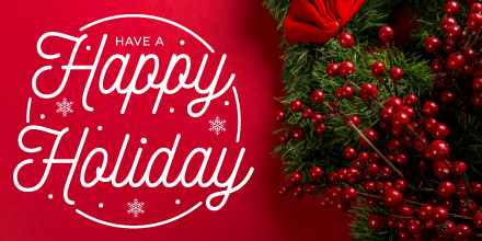 Happy Holidays from everyone at Metalmaster! We hope your holidays will be filled with joy and laughter through the New Year 🎄✨