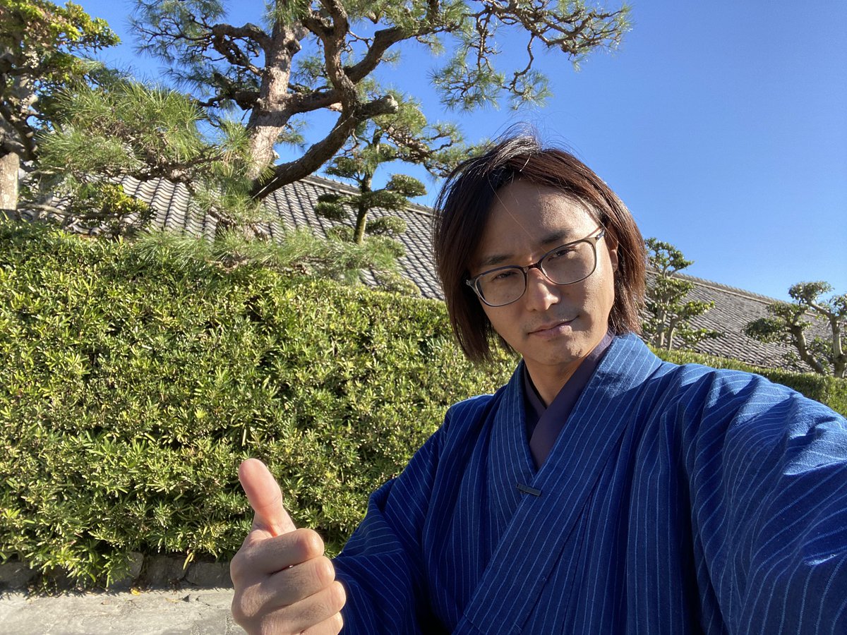 kohketsu's tweet photo. 松坂木綿を着てロケ。たまにはこんな感じも楽しい✨ https://t.co/OLBE7uazXa