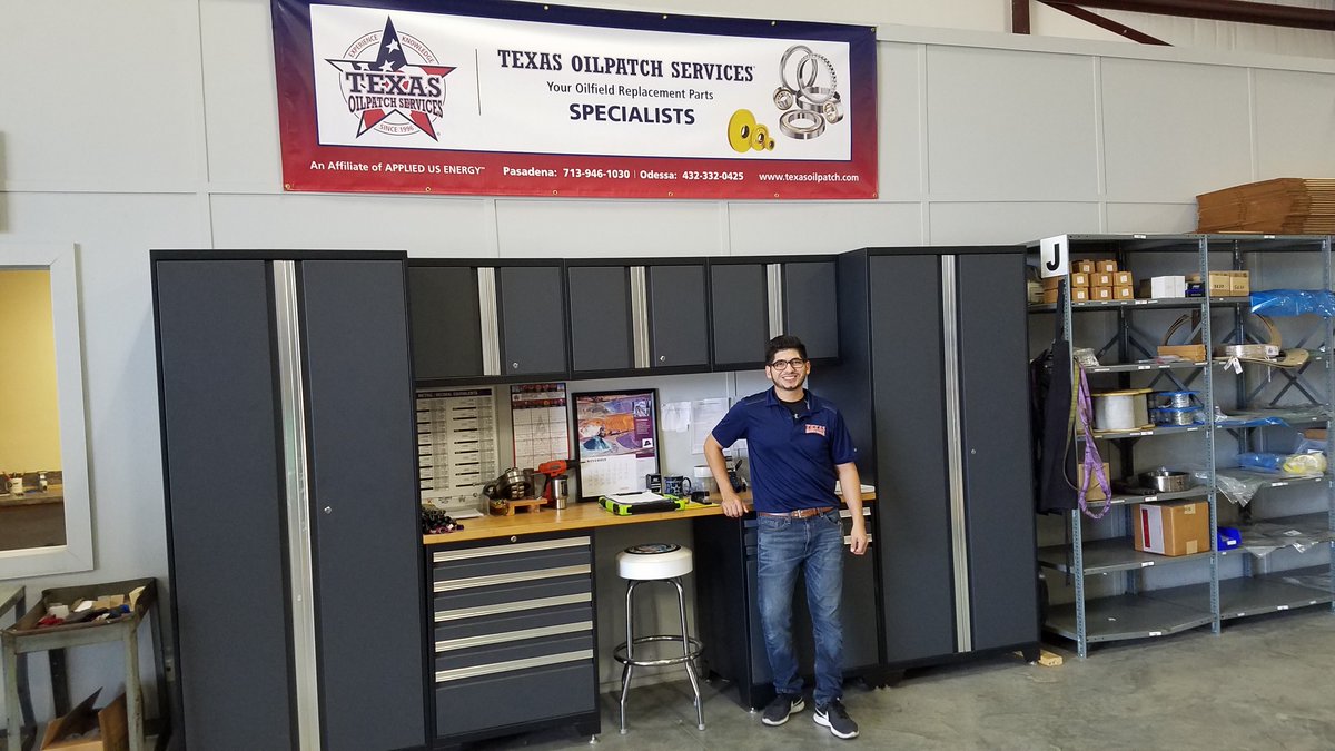 TexasOilpatch's tweet image. #Meet Jesse Carrizales, Jesse has been working in the warehouse, but is looking forward to moving up with our sales staff soon.  Jesse is extremely hard working and always gets the job done right! 

#WeAreAppliedUSEnergy