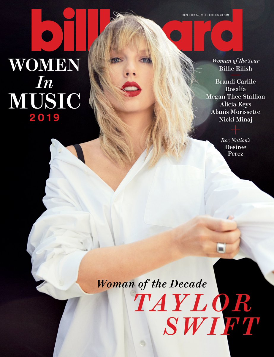 Billboard Woman of the Decade @taylorswift13: "I do want my music to live on" https://blbrd.cm/UrjgWU #BBWomenInMusic