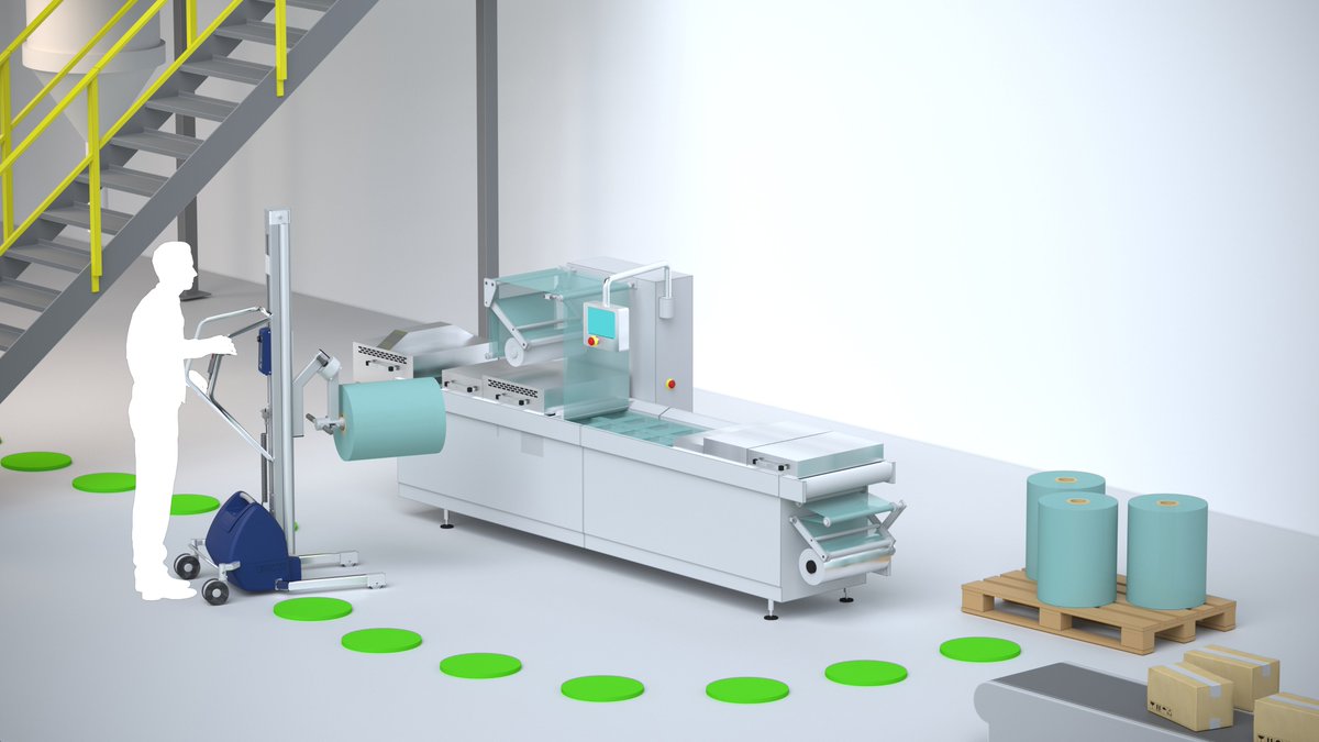 BIMATLT's tweet image. L’innovativo #liftingtrolley. Uno strumento pratico ed ergonomico che consente di movimentare bobine senza alcuno sforzo fisico. Scoprite di più su bimat.it #tawi #bimat #movimentazionemanuale #bobine