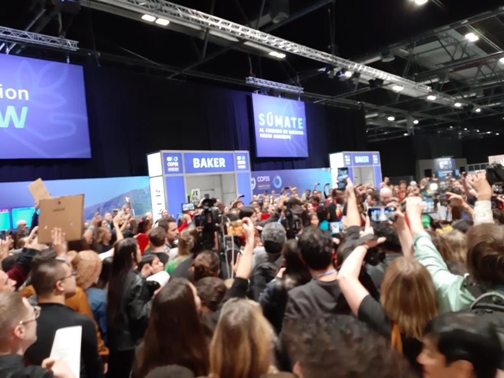 NationOnlineMw's tweet image. Youthful protesters twice disrupted high-level talks at #COP25 in #Spain to get parties ramp up speed and ambition in the #ClimateClimate negotiations. The youth movement birthed by @GretaThunberg wants bold action to combat #ClimateChange.