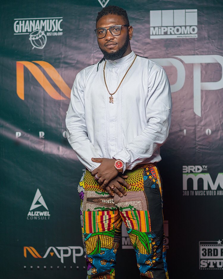 #3RDTVMVA19 | Red Carpet
@OlayOriginal1 at the #3RDTVMVAs 🕺
📸 @NappsProduction 
#CelebratingGhanasFinestEntertainers