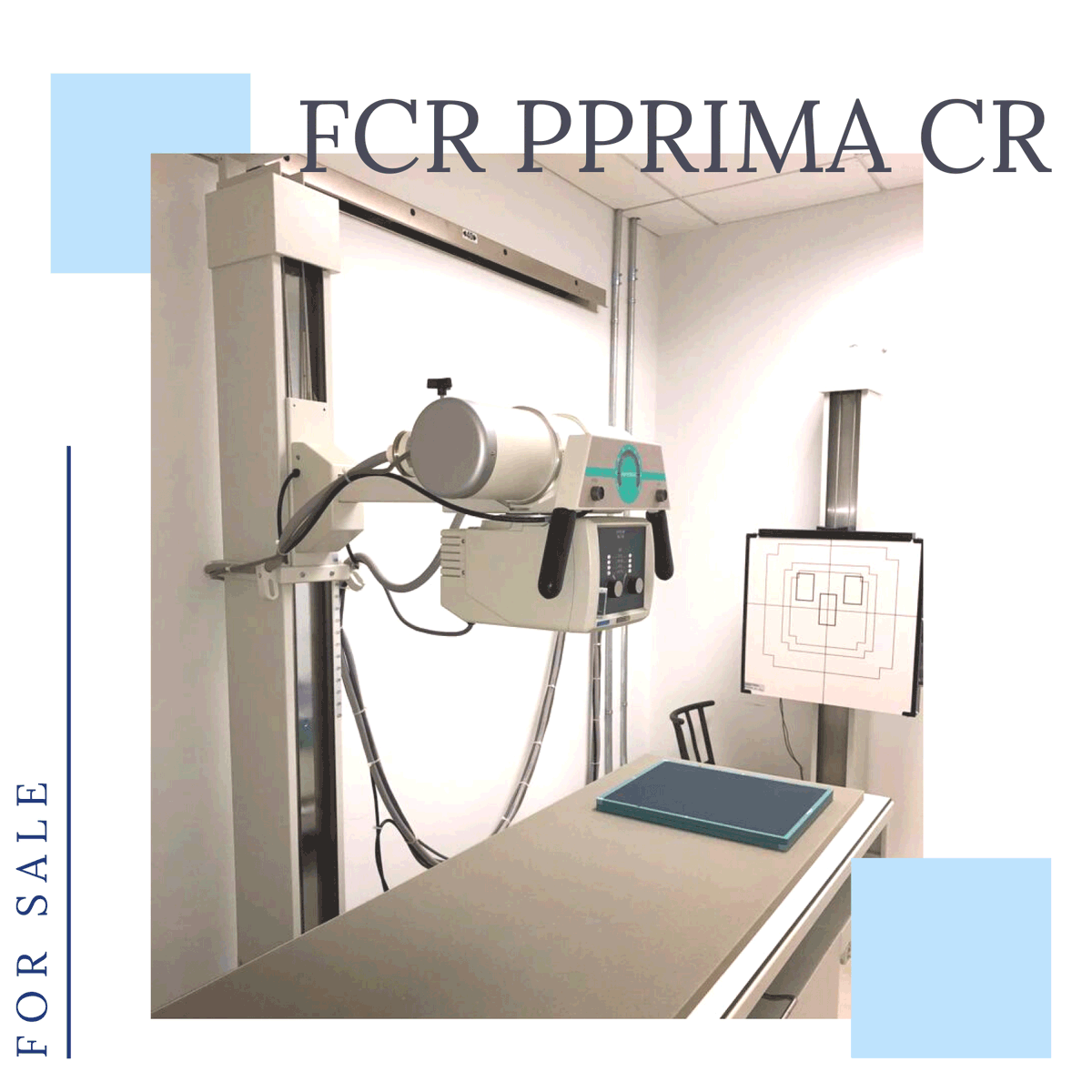 zonamedequip's tweet photo. FOR SALE! 💯

FCR Prima CR with IIP workstation including Private Practice exam menus and markers and (2) 14x17 cassettes with imaging plates. This unit process 17, 14 x 17 plates per hour. https://t.co/9qgUSK2jsE