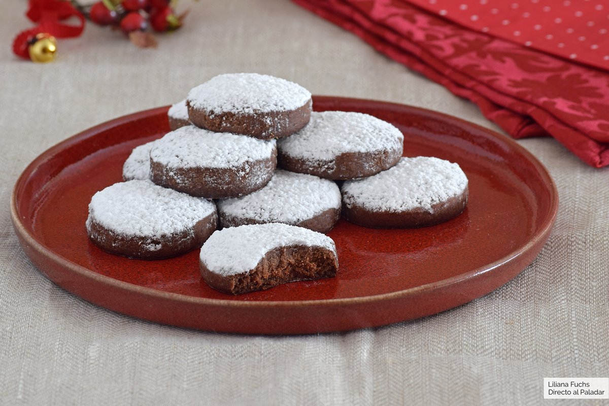 Receta de mantecados de chocolate: un dulce navideño imprescindible para los más golosos directoalpaladar.com/p/93186