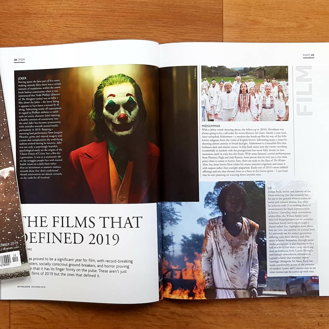 Defyne_Design's tweet image. Recent (and last of 2019) editions of @OX_Magazine and @OXweds hit the studio! #magazines #graphicdesign #graphiclife #designlife #publication #magazinecover #design #JokerMovie #film #weddings