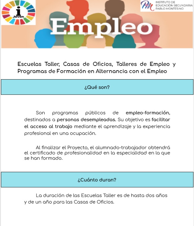 ies_pablo's tweet photo. Hoy les traemos esta ficha informativa sobre... el PFAE !!🗣️

¿Sabes lo que es? Pues si no lo conocías, nosotros te mostramos lo que es y te ayudamos a descubrir nuevas maneras de formarte💪!!

#TASOTgrupo2Sar #TASOTgrupo2Mely #TASOTgrupo2Jan
#RedSIJ #iespablomontesinolpgc https://t.co/CkhGjtCbHO