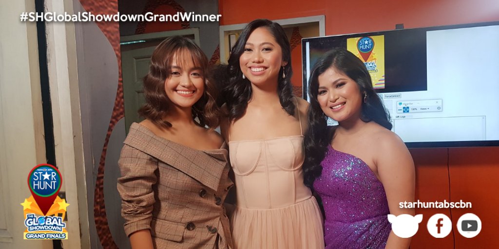 starhuntabscbn's tweet photo. Ready na ang Top 3 Global Star Dreamers! Tune in, Team Global! 🌟 #SHGlobalShowdownGrandWinner
▶️https://t.co/3jPe8hX7LB https://t.co/sBBJmDNGRJ