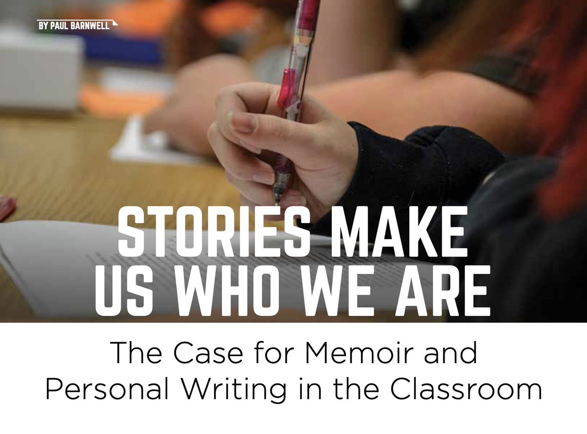 "If you don’t let voices and experiences and stories and interests come into writing, that’s the way of silencing them and favoring the voices of the instructor or the texts and tests." –Paul Barnwell bit.ly/2RCFpV4