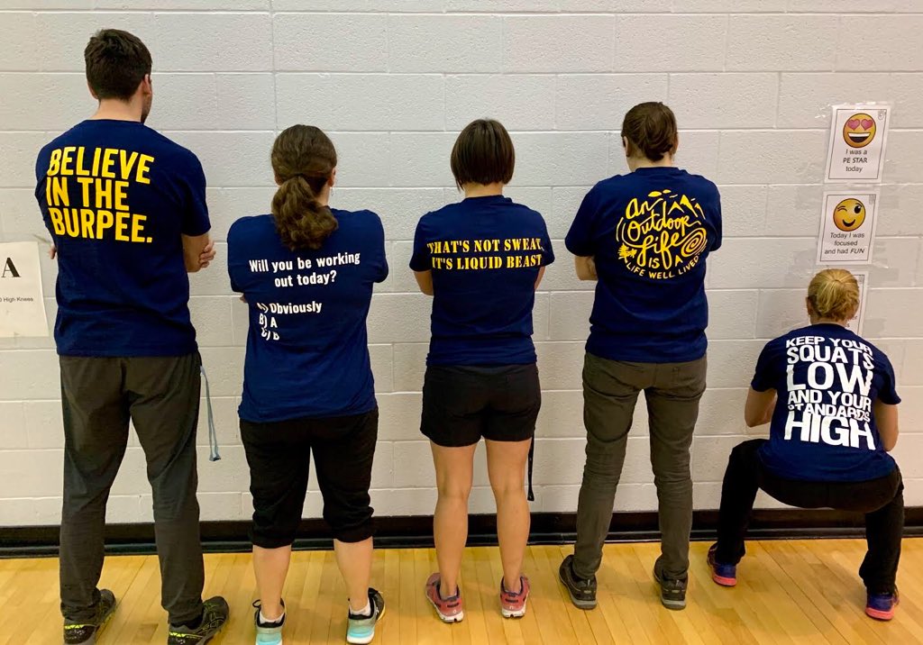 Astew123's tweet image. My PE team is awesome and now we have team shirts! #peteam#pepeopleareawesome