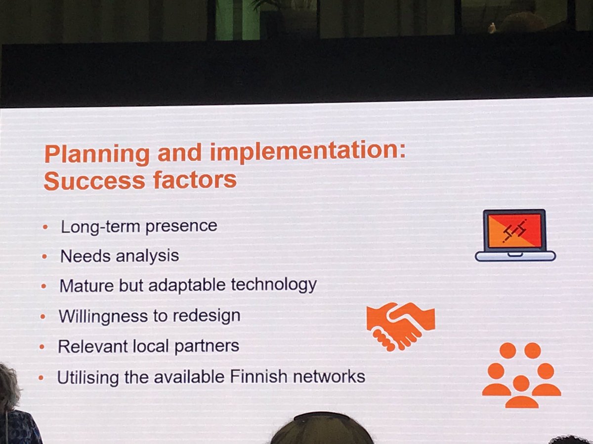 launiala's tweet photo. @klahde sharing some of the important success factors of #BEAMprogram projects 👇 Also invest time to learn the context and get to know your partners #communication #trust #partnership https://t.co/lfYijOBpGV