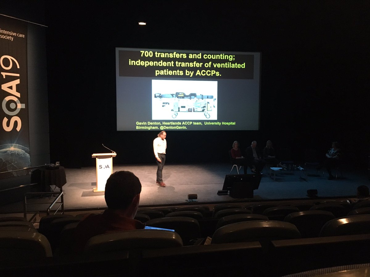 accpheartlands's tweet photo. Our @DentonGavin presenting at #icssoa on #ACCP led critical care transfer https://t.co/U2jx9bdOMa