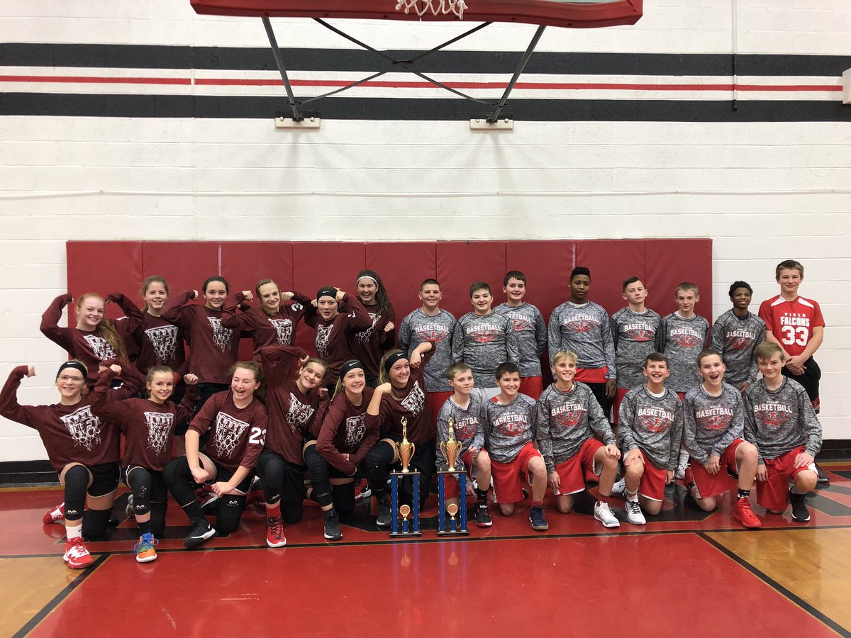 Congratulations to both 7th Grade Field Basketball Teams. You all ROCK! #WeAreField 🏀❤️ #CoachMackMoments