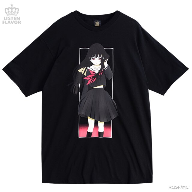 長袖Tシャツ　LISTEN 地獄少女 FLAVOR