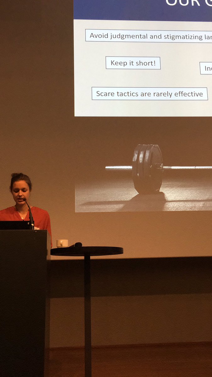 #Steroid users have been reached via a #socialmedia campaign in Norway. Extra efforts were made to avoid  stigmatizing language and scare tactics. Marie Lindvik Jørstad from <a href="/Oslounivsykehus/">Oslounivsykehus</a>
#DELTS2019 <a href="/EUSport/">EUSport</a> <a href="/Erasmus_Project/">Erasmus+ Projects</a> <a href="/Dopinglinkki/">Dopinglinkki</a>