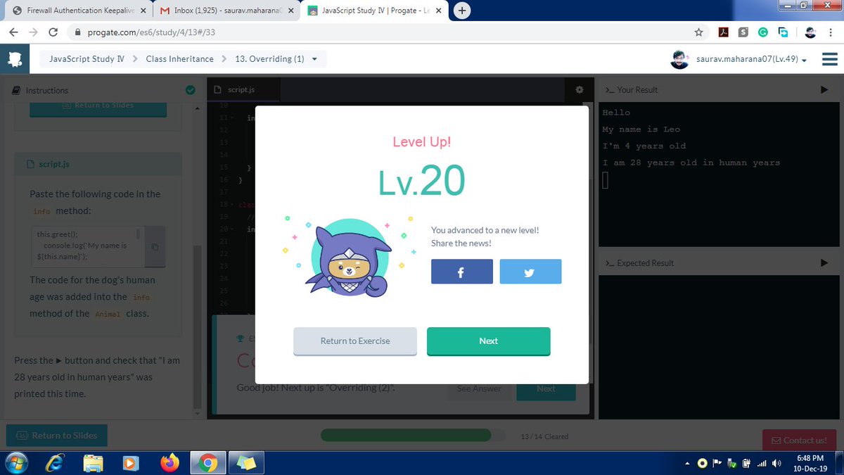 SouravRanjanMa4's tweet image. I got so engrossed that I forgot to tweet!! Being so serious is because of Progate! @progateEN  #CODE2SUCCESS #weekoflearning