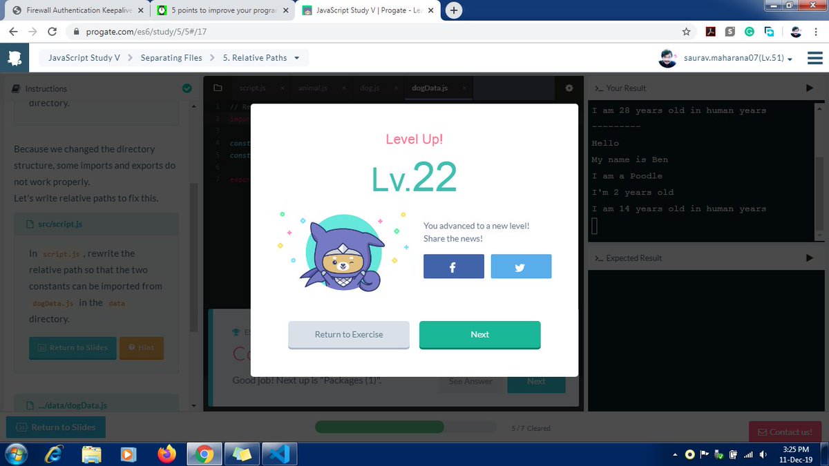 SouravRanjanMa4's tweet image. I got so engrossed that I forgot to tweet!! Being so serious is because of Progate! @progateEN  #CODE2SUCCESS #weekoflearning