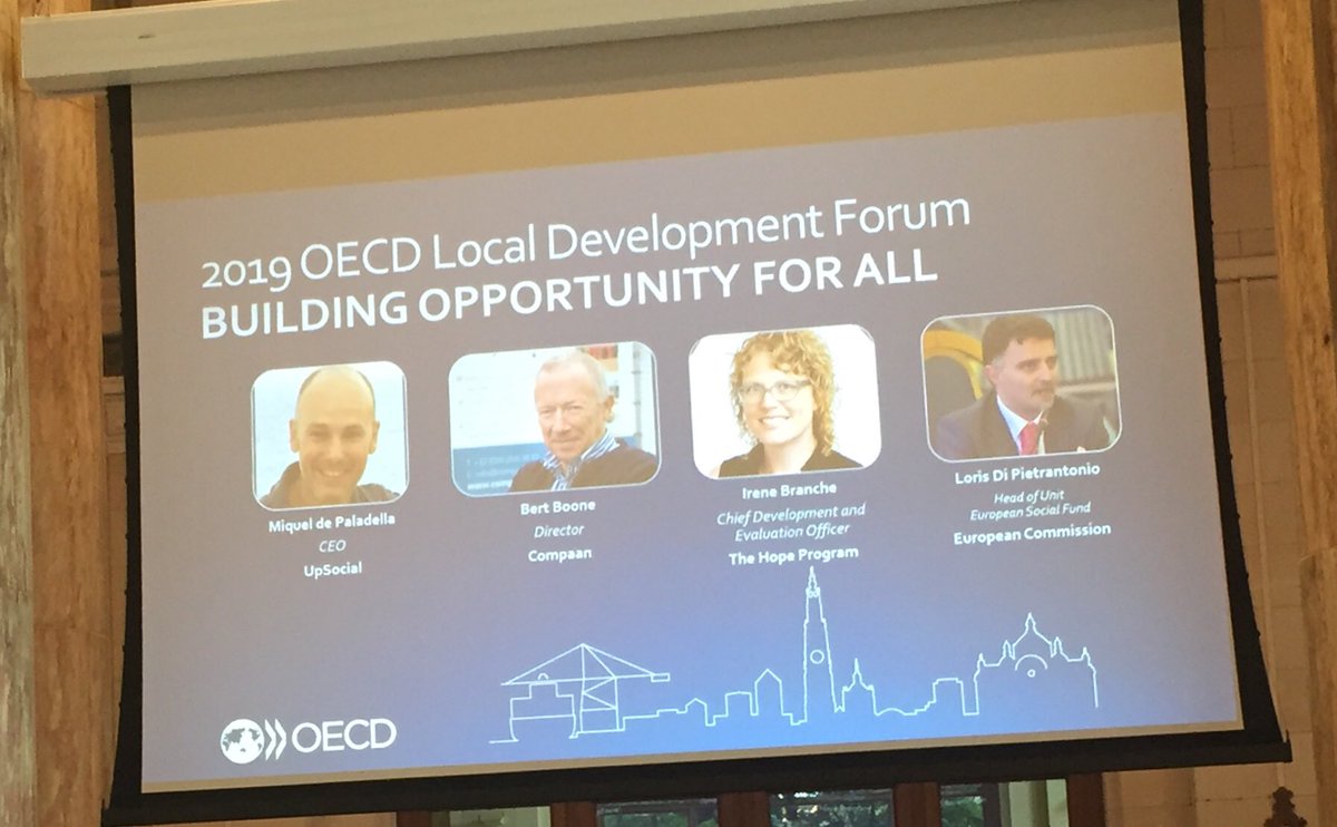 « Projects were born piloted and they die piloted. We need to have a more systemic approach to succeed » Miquel de Paladella ⁦<a href="/UpSocialBCN/">UpSocial</a>⁩ I agree so much! Let’s think and act as and with ecosystems #oecdlocal #ecosystem #innovationManagériale