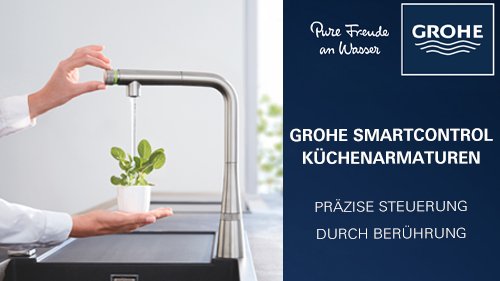 Haben Sie in der Küche immer alle Hände voll zu tun? Die SmartControl Funktion der neuen Küchenarmaturen von <a href="/GROHE_DE/">GROHE DE</a> hilft Ihnen, wenn Sie gerade keine Hand frei haben 👉 bit.ly/36tc1Vt

#küche #kochen #kitchen #kitchenimpossible