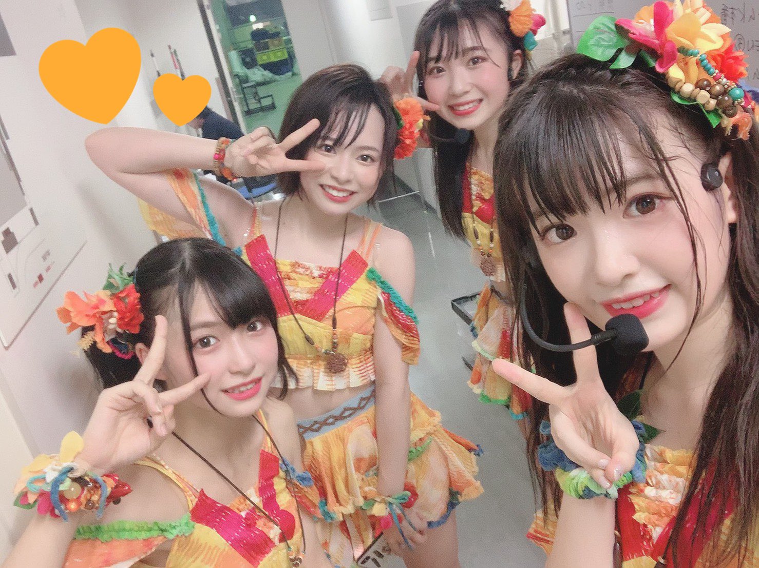 ターボー 波乗りかき氷 Akb48 倉野尾成美 小林蘭 橋本陽菜 武藤小麟 T Co Kgmqdf5qrn Twitter
