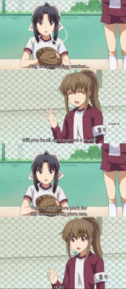 Anime Breaks 4th Wall