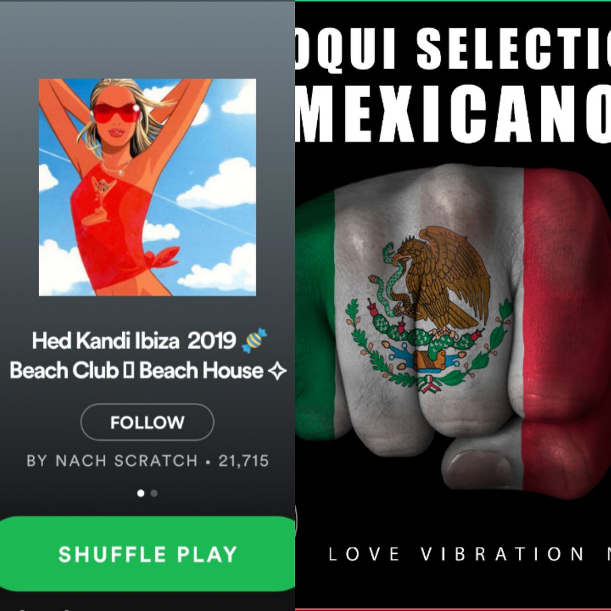 LoveVibrationNa's tweet photo. ABC #AlwaysBeCharting Really a thrill for our label to be featured in the legendary Hed Kandi official @Spotify Playlist. Congrats to @coquiselection for a great release of El Mexicano. Great way to close out a Massive Year for us! #2019LoveIsTheAnswer #TGBTG https://t.co/zEKKIWGQyw