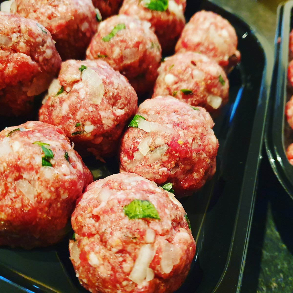 KitchenHalal's tweet image. Have you tried our Swedish meatballs?
Whip up a quick sauce, your good to go!
Order online:
gourmethalalkitchen.co.uk
#meatballs #swedish #swedishmeatballs #halalbeef #halal #hmc #handmade #artisan #yummy #delicous #tastyfood #tasty #gourmet #halalfood #dinnerparty #dishoftheday