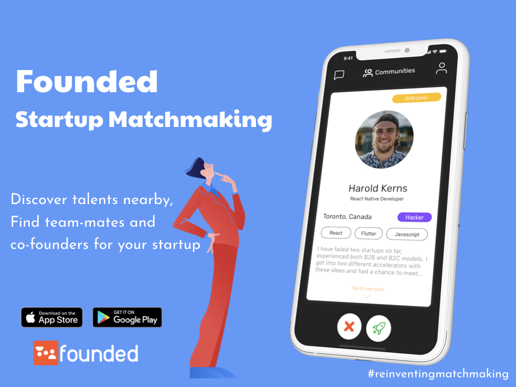 We are proud to be featured on <a href="/BetaList/">BetaList</a> 🤩 Find Betalist Community on Founded App in the communities section and enter the code:frontpage to meet early adopters like you! #startup #beta #makers #startuplife #discover #team #talentacquisition
