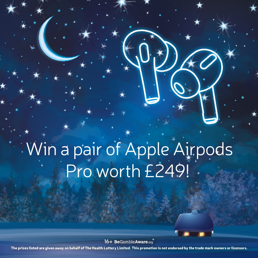 HealthLottery's tweet image. Day 3 of our 12 Day Giveaway! Today's prize is a pair of wireless Apple AirPods worth £249 🤩

Retweet this using our #12DayGiveaway hashtag to enter - FREE of charge! Entries close at 23:59 tonight (11.12.19). Winner announced tomorrow! #WednesdayWisdom #ChristmasIsComing