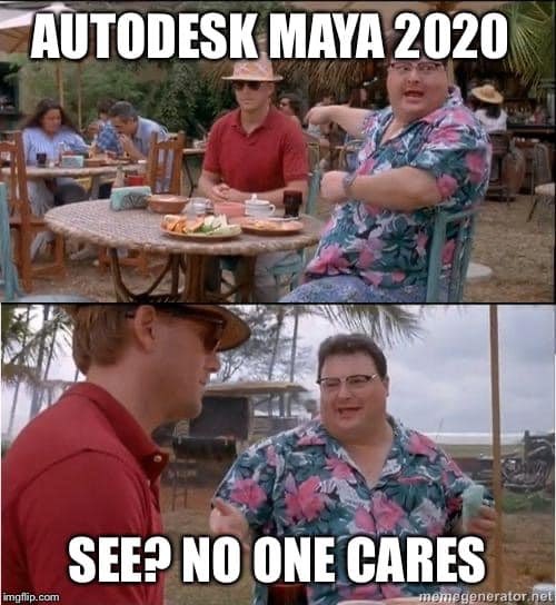 ssh4net's tweet image. #maya2020 #cgmeme