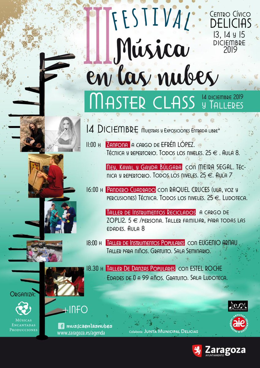 gonregon4's tweet photo. Mi madre está organizando un festival de música en Zaragoza y está preocupada porque no sabe si va a acudir mucha gente.

Hay talleres, cursos, actividades, conferencias sobre Aragón y la música aragonesa y muchas cosas más

Podéis difundir por si alguien se quiere apuntar? 🤗 https://t.co/PyQXGAJsuN