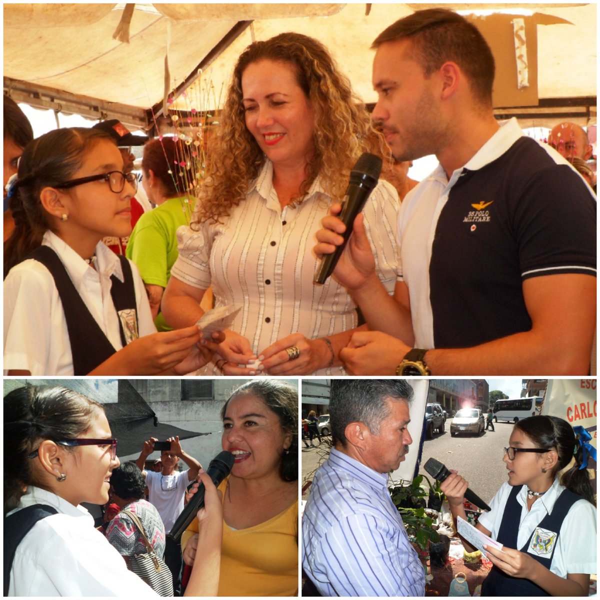 👏👏👏 Felicitaciones a la #Estudiante Mariangel Ortega <a href="/villa19121/">Escuela Villafañe</a> por los #Reportajes 🎤 realizados durante #ParrandónNavideñoZETáchira2019 🎤 niños y niñas de la #Patria son #ReporterosEnAcción <a href="/charlychaves/">Charly Rojas Chaves</a> @ZonaEducTachira <a href="/divceup/">Comunidades ZET</a> <a href="/macomunitarios/">Medios Alternativos y Comunitarios</a> 
#VenezuelaTrabajoYProgreso