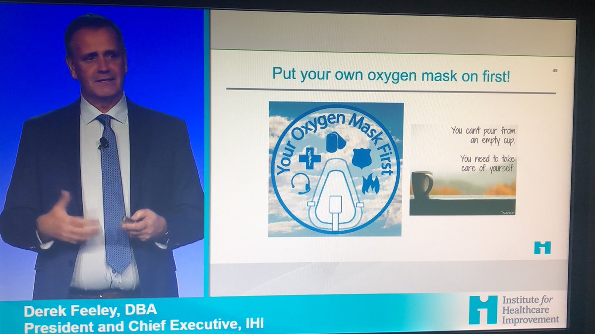 Joy at work improves patient safety and quality measures. #IHIForum