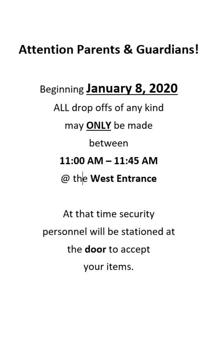 NHSTexans's tweet photo. New procedures beginning January 8, 2020! https://t.co/O88yN5GAkI