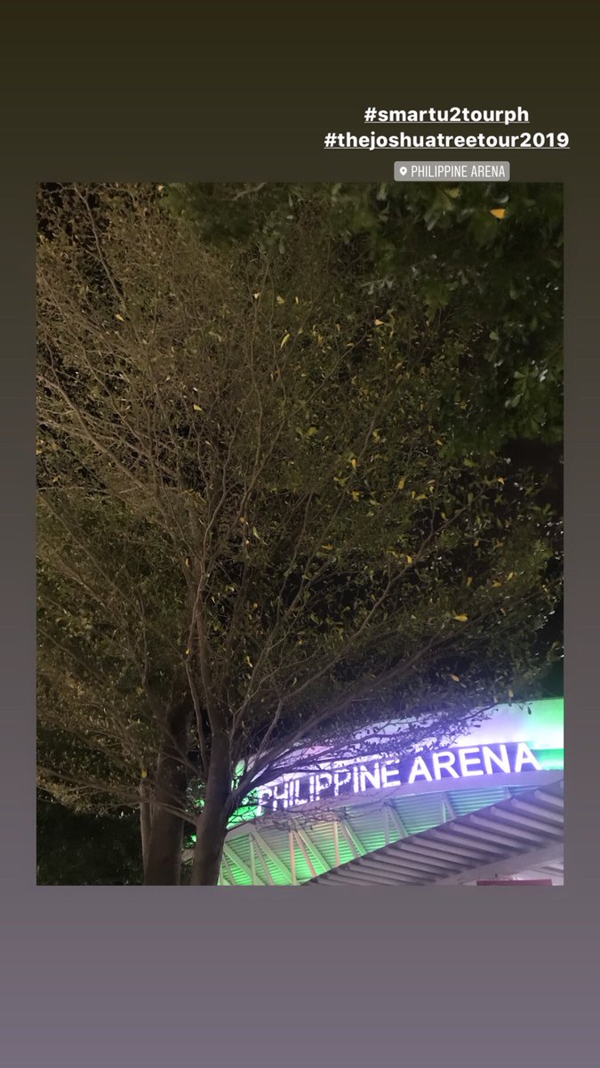 jovefrancisco's tweet image. Ready for #TheJoshuaTreeTour2019 ... ready for Bono! #SmartU2TourPH