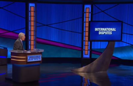 Heck, even when  @Jeopardy wants to have a question on international disputes, Russia is involved.