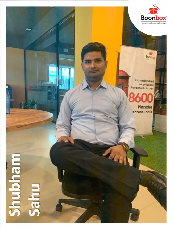 BoonboxIndia's tweet photo. Presenting Shubham Sahu, a Marketer, and Entrepreneur at heart, from #Bhopal, Madhya Pradesh! 

This is #HisStory! https://t.co/U6jvVhirMY

Shubham Sahu.

#ChannelManager
#Foodie
#Boonboxer! 

#BoonboxStories #HappinessStories #EmployeeStories   #HappinessHomeDelivered https://t.co/ul4PRvzkN0
