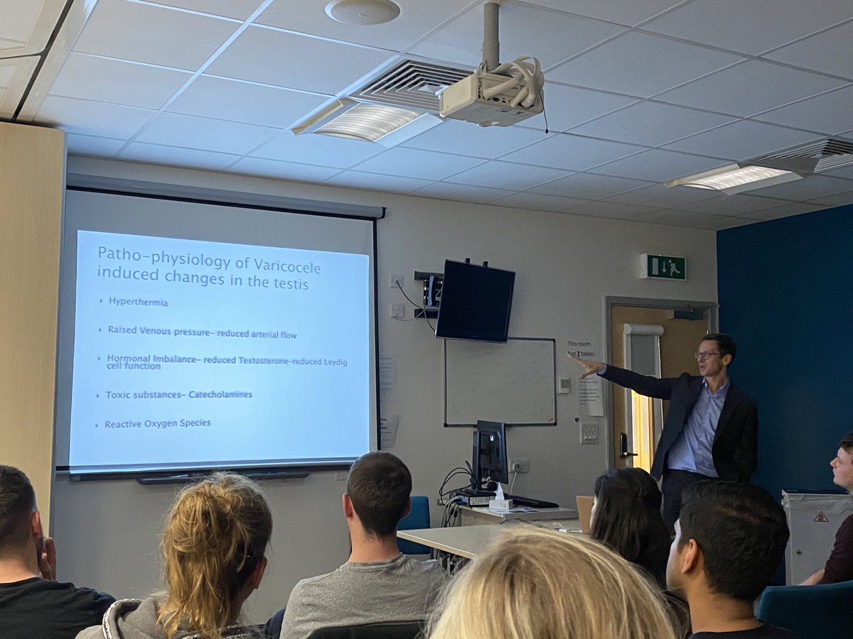 ⁦<a href="/MrSteveBromage/">Steve bromage</a>⁩  : Male Factor Infertility for the FRCS, fantastic talk at NW Regional Teaching Day. ⁦<a href="/StockportNHS/">Stockport NHS FT</a>⁩ ⁦<a href="/MFTurology/">MFT Urology</a>⁩ ⁦<a href="/VaibhavModgil/">Vaibhav Modgil | Urological Surgeon & Andrologist</a>⁩