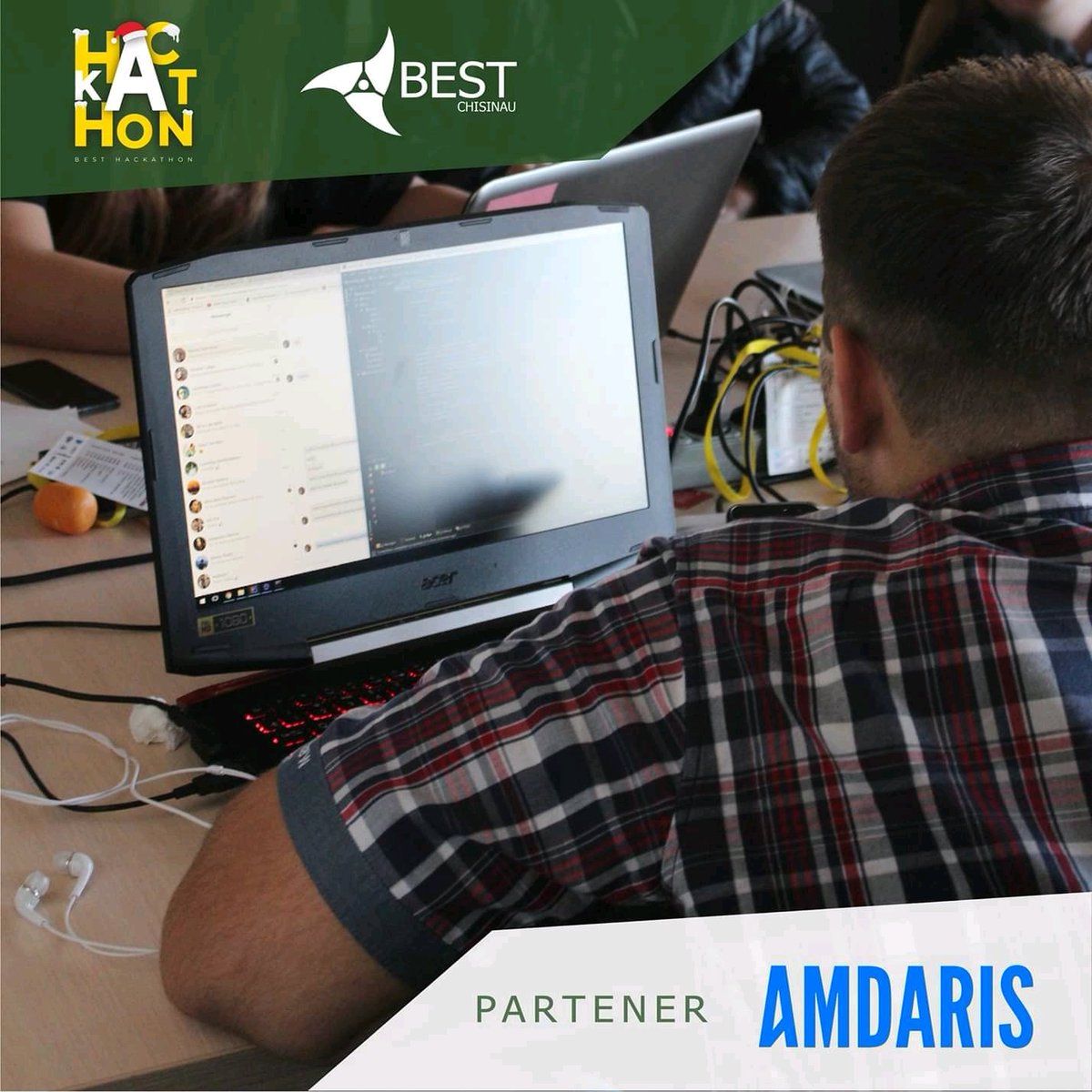 BEST_Chisinau's tweet image. Astăzi vă prezentăm încă unul din partenerii competiției BEST Hackathon. Compania @Amdaris are mulți ani de experiență în sprijinirea proiectelor IT, deasemenea oferă experți în programare și în rezolvarea provocărilor IT. Ne bucurăm să-i avem ca parteneri la BEST Hackathon!