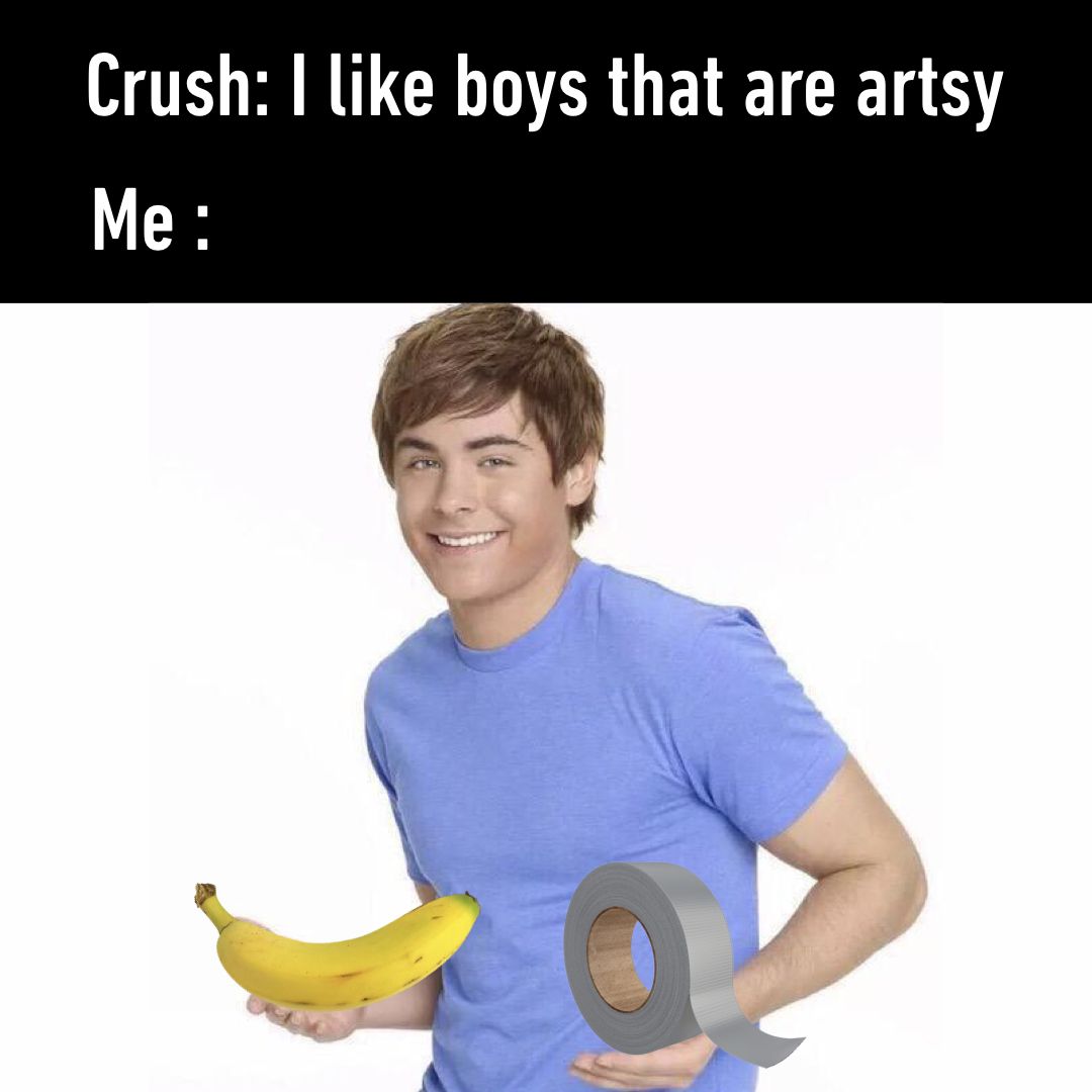 9GAG's tweet photo. I have a tape, I have a banana
Uh
$120,000 art piece https://t.co/4ZjFZwjFJz