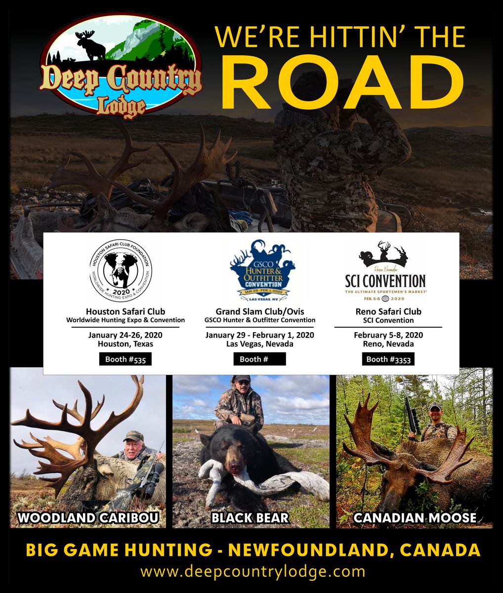 We're Hitting the Road!.. Check us out at these shows coming up in early 2020!