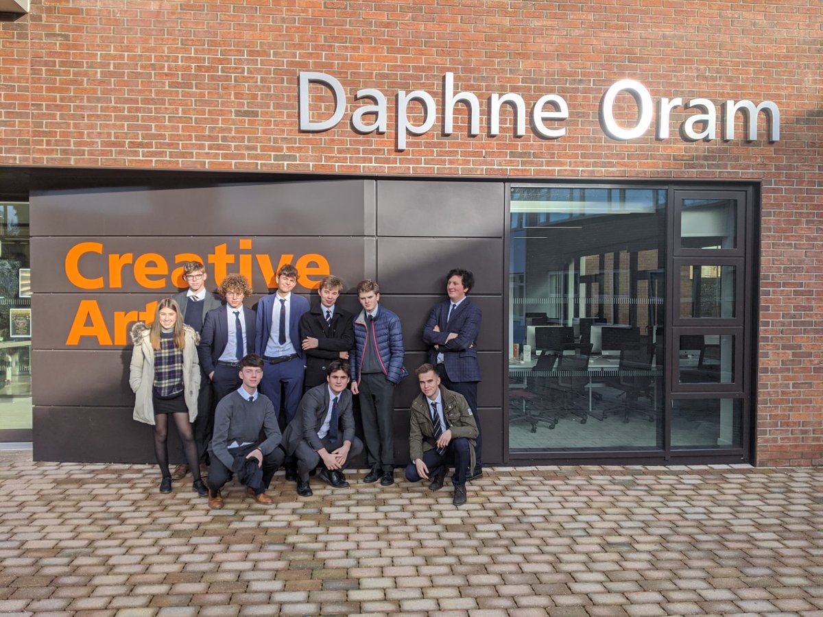 Our Music Technology students had a tremendous morning at Christ Church College University. Informative talks from the senior lecturers and a tour of their impressive facilities - thank you!  <a href="/StEdsCanterbury/">St Edmund's School</a>