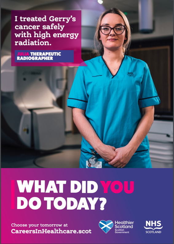 The Scottish government have launched a campaign to inform school children about healthcare career options including #therapeuticradiography & #diagnosticradiography.

“The objective is to ensure we can meet service level demands with a diverse workforce'

sor.org/news/new-campa…
