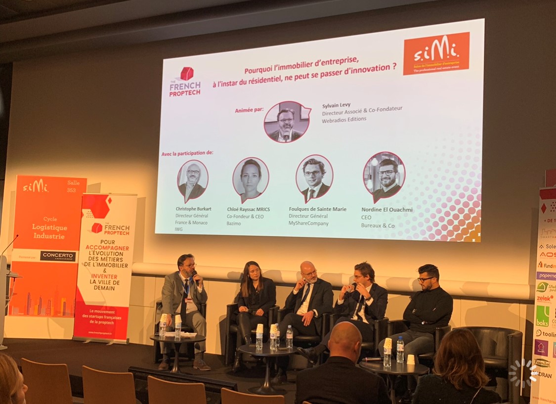 [#SIMI2019]

➡️ Pourquoi l'#immobilier d'entreprise, à l'instar du résidentiel, ne peut se passer d'innovation ?

C'est la question à laquelle répondent en ce moment  <a href="/slevywebradios/">Sylvain radio.immo</a>, <a href="/CBURCKART/">Christophe BURCKART</a>, <a href="/ChloeRayssac/">Chloé RAYSSAC</a>, <a href="/elinya34/">El ouachmi nordine</a> et Foulques de Sainte Marie au <a href="/salonsimi/">Salon SIMI</a> !