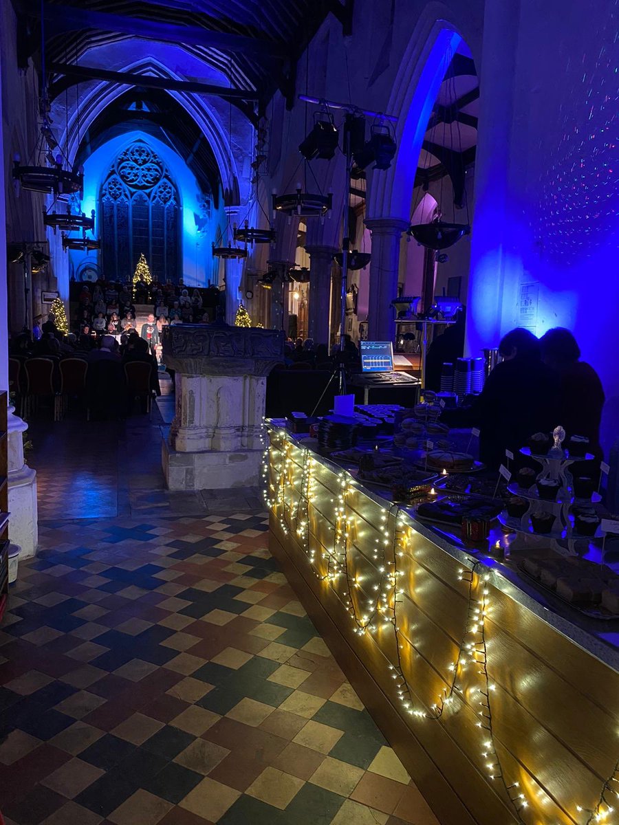 IODS1's tweet photo. St Peter’s church looking fab for our opening performance of ‘Sounds like Christmas!’. A few tickets are still available at https://t.co/gs5oFFIGdp

Beautiful choral arrangements with a live band which is sure to top up your Christmas spirit and leave you full of festive cheer! https://t.co/oWWRZFmFKZ